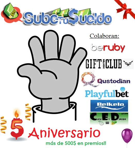 quinto aniversario de SubeTuSueldo